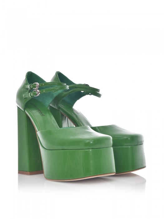 Jeffrey Campbell leila green high heels