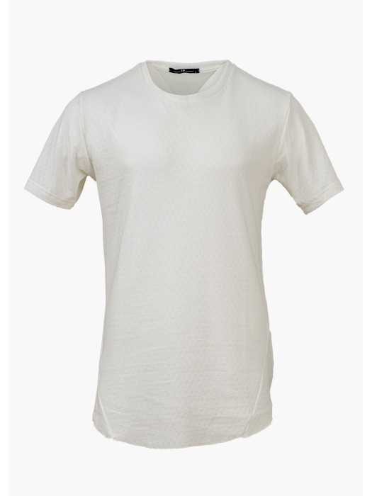   Nineteen λευκό t-shirt με λαιμόκοψη 