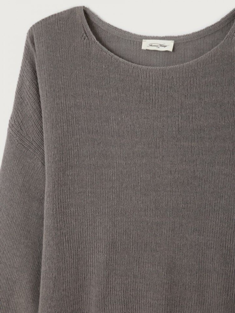 American vintage mouse grey liucity jumper