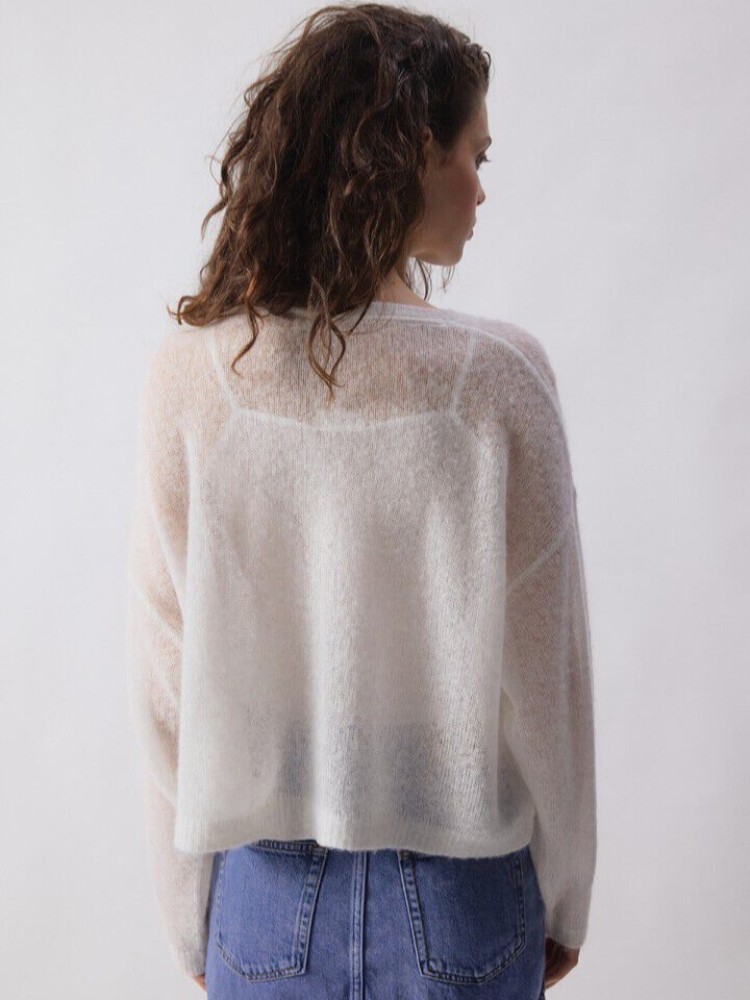 American vintage polar melange bodyrow cardigan