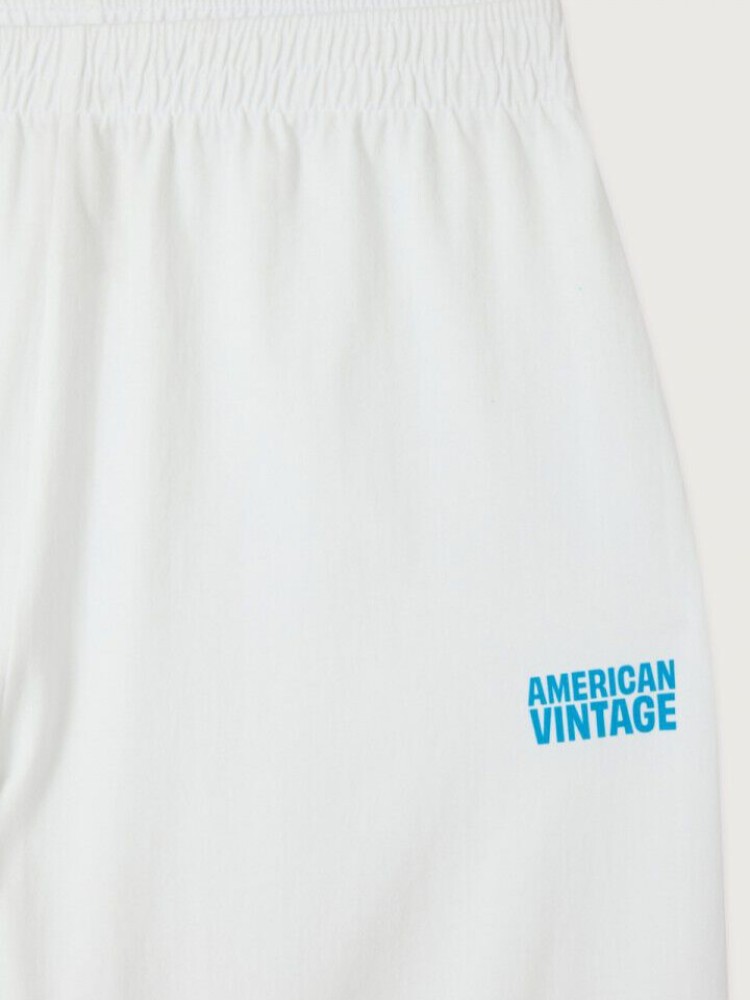 American vintage white gixy women's jog pants