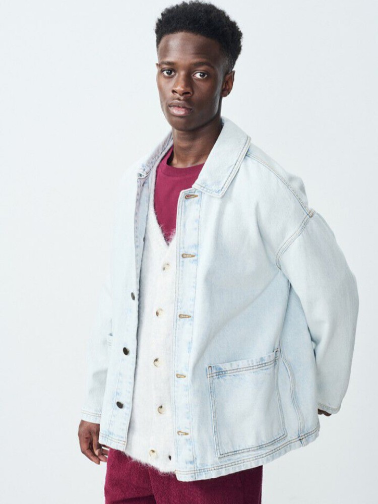 American vintage winter bleached Joybird denim jacket