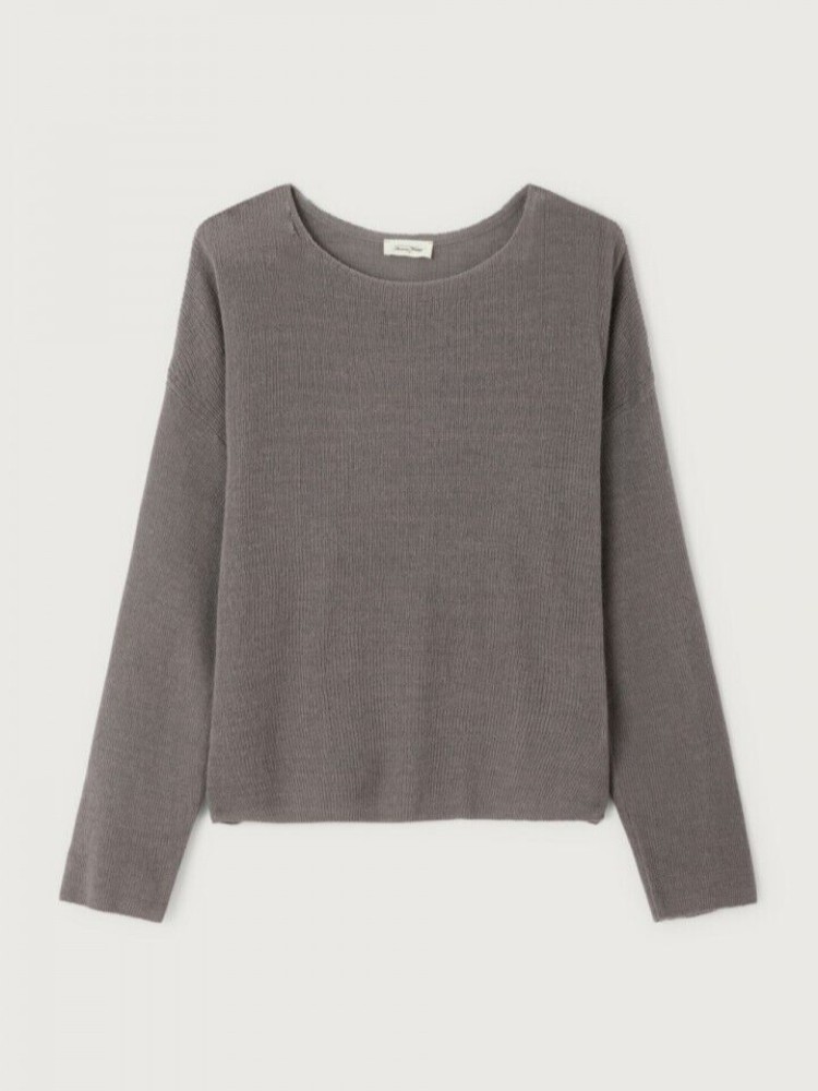 American vintage mouse grey liucity jumper