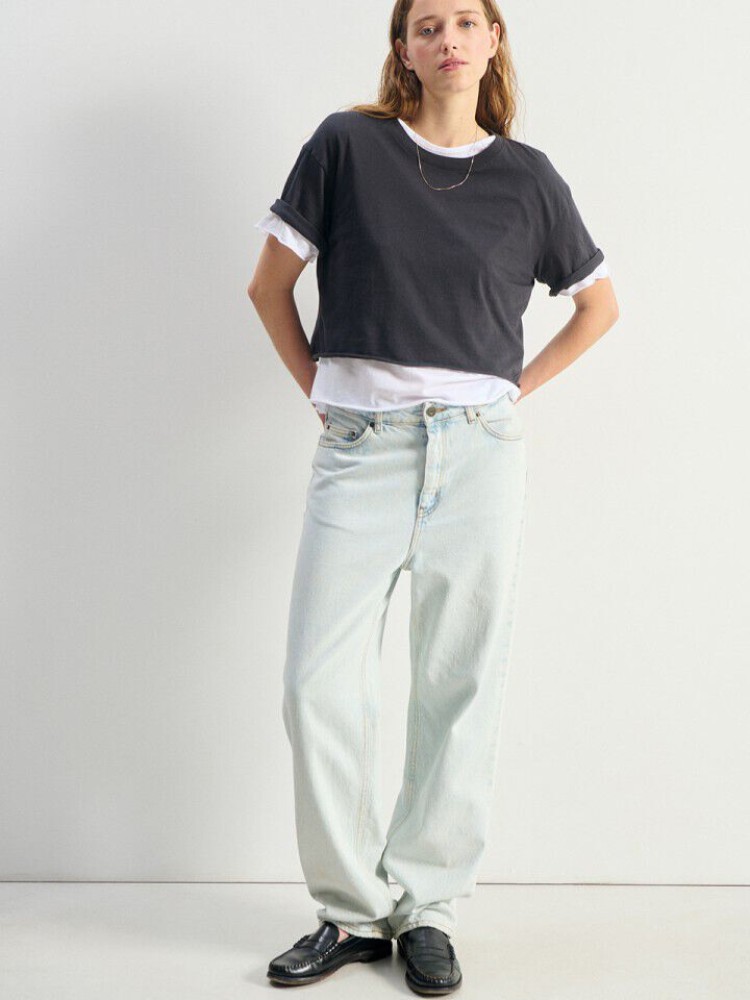 American vintage carbon apoly κοντομάνικο t-shirt