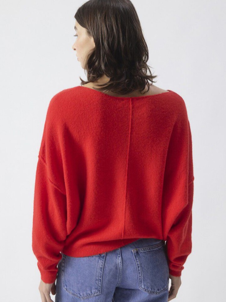 American vintage strawberry oversized jumper
