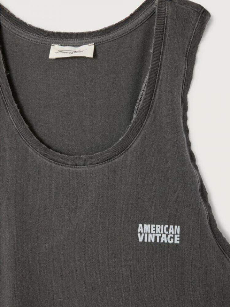 American vintage vintage carbon pymaz tank top