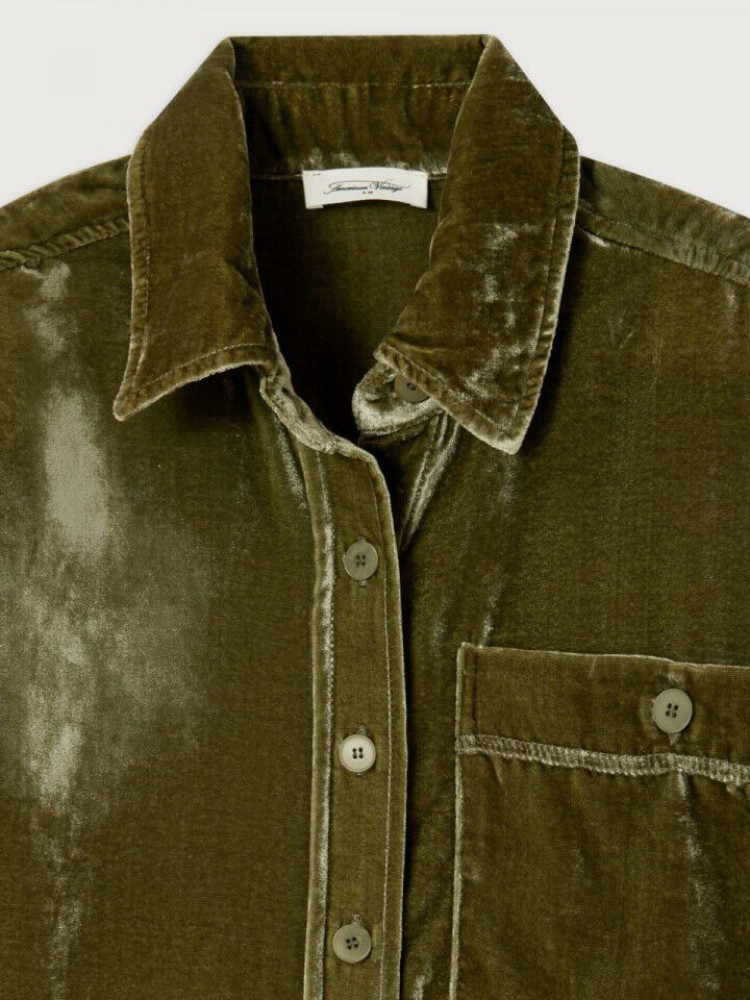 American vintage origano ankaz πουκάμισο