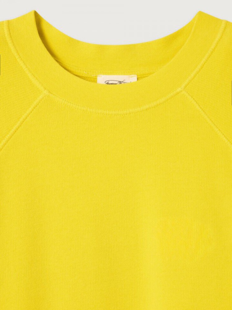 American vintage yellow atubay sweater