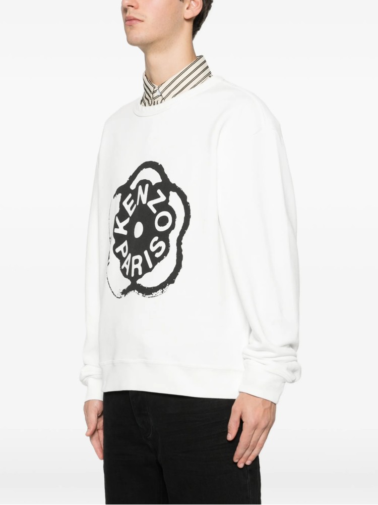 KENZO off white 'Boke Flower' φούτερ