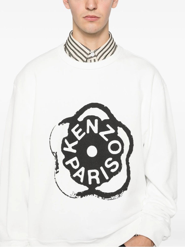 KENZO off white 'Boke Flower' φούτερ