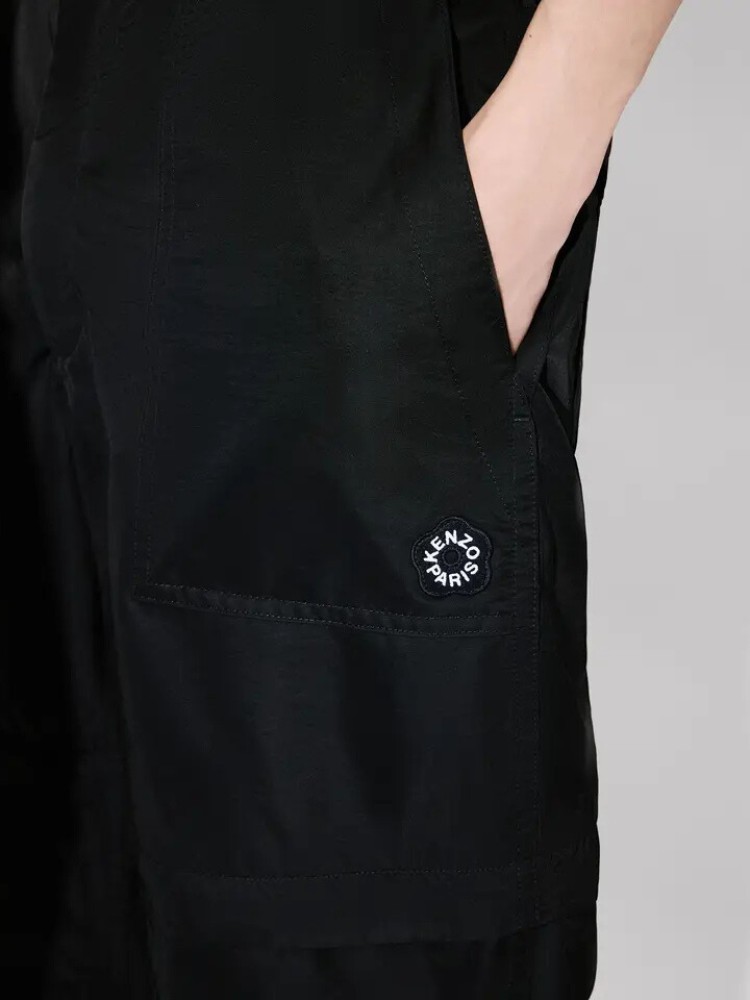 KENZO μαύρο 'Boke Flower 2.0' technical παντελόνι