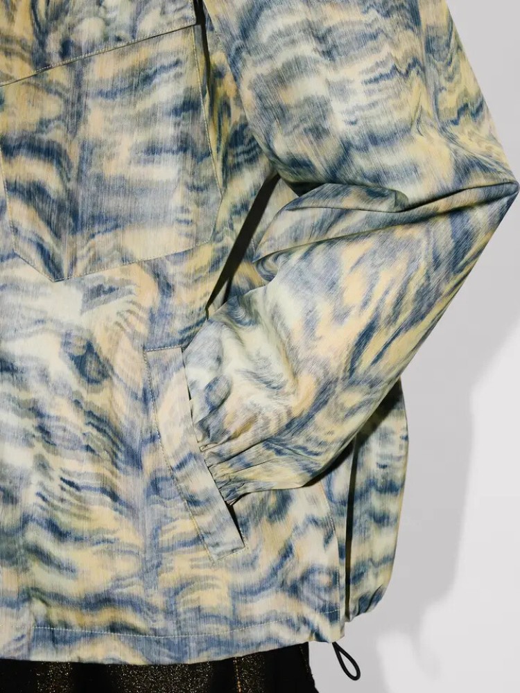 KENZO marigold 'KENZO Tiger' short windbreaker