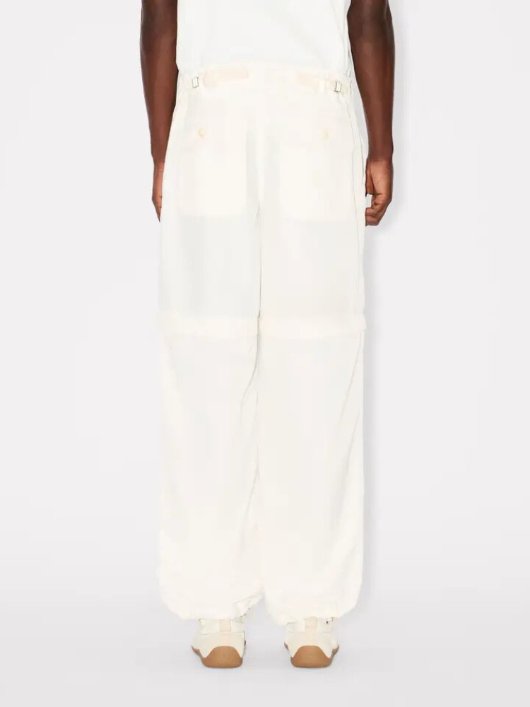 KENZO ecru 'Boke Flower 2.0' technical jog παντελόνι-shorts