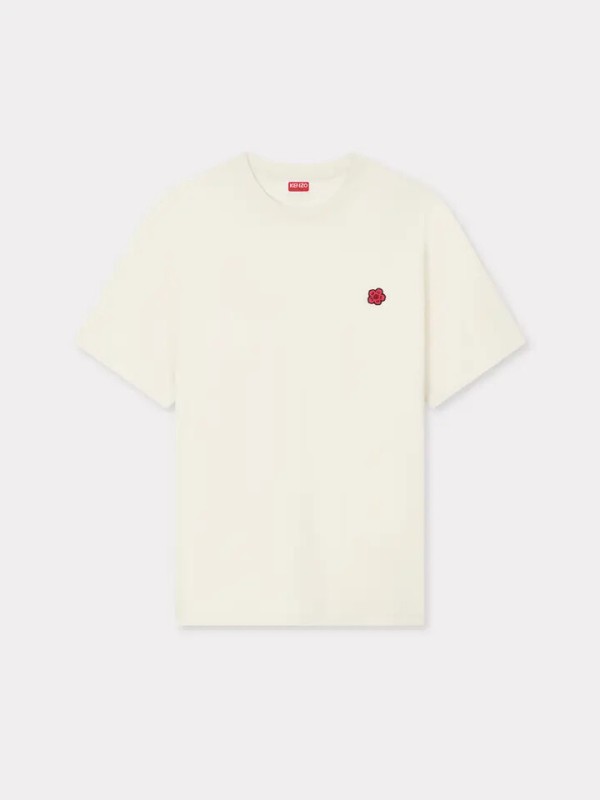 KENZO ecru embroidered boke classic t-shirt
