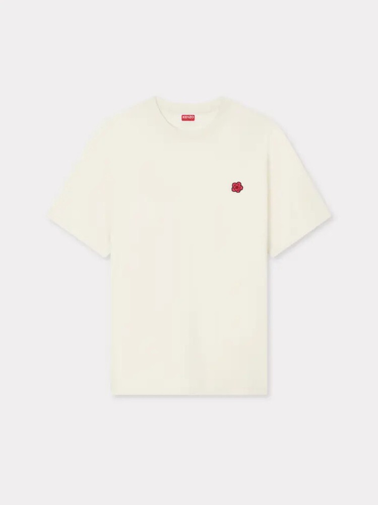 KENZO ecru embroidered boke classic t-shirt