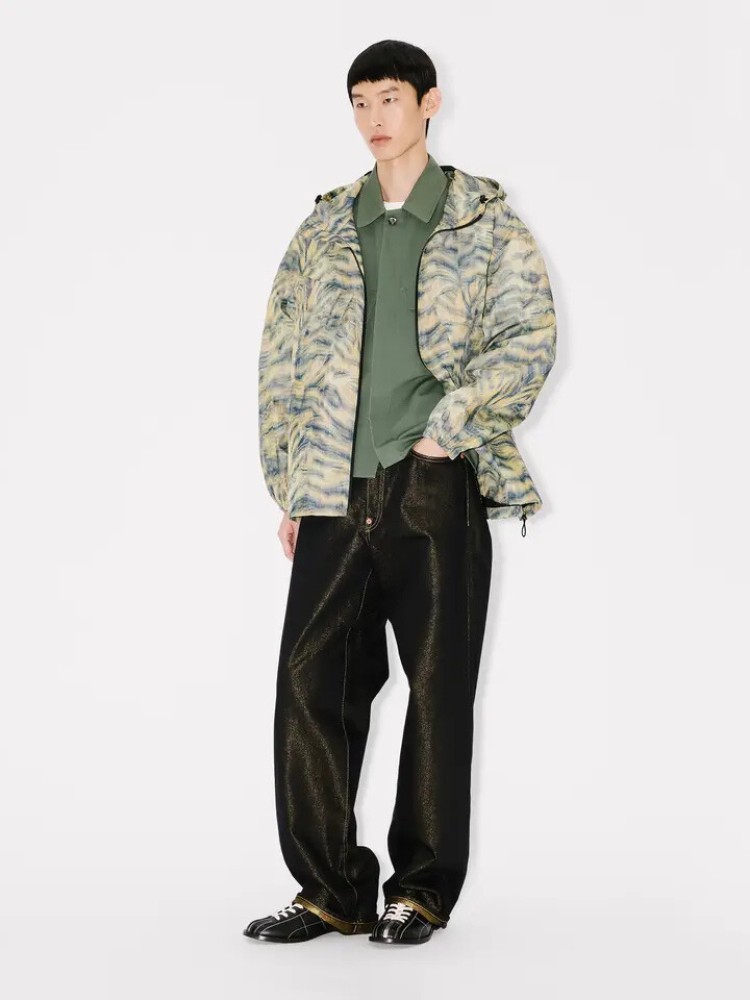 KENZO marigold 'KENZO Tiger' short windbreaker