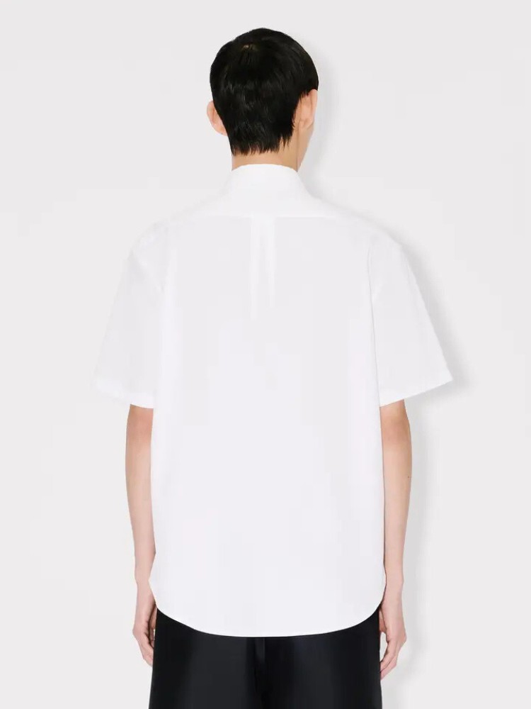 KENZO άσπρο 'KENZO Wild Tiger' κοντομάνικο πουκάμισο