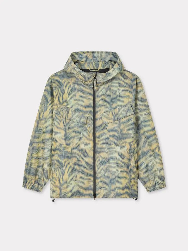 KENZO marigold 'KENZO Tiger' short windbreaker