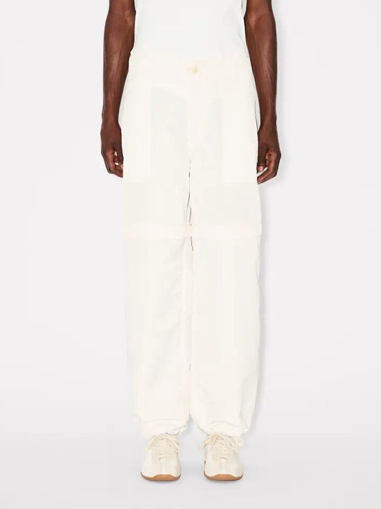 KENZO ecru 'Boke Flower 2.0' technical jog παντελόνι-shorts