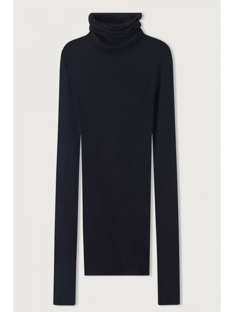 American vintage black turtleneck long sleeved top