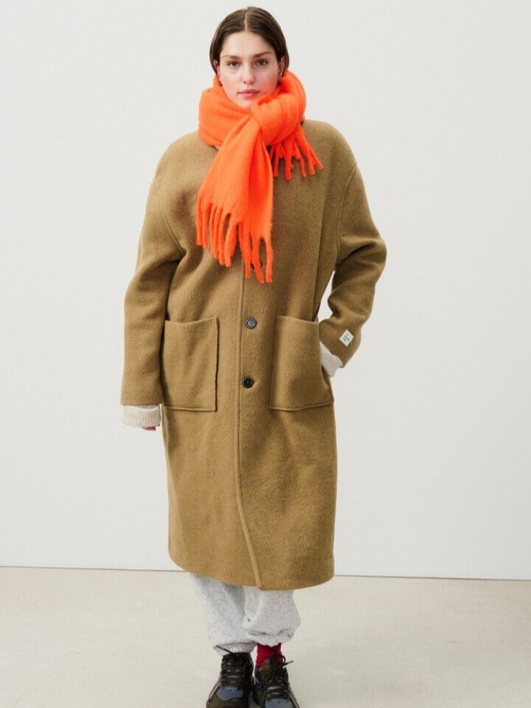 American vintage Zinaco fluorescent fire unisex κασκόλ