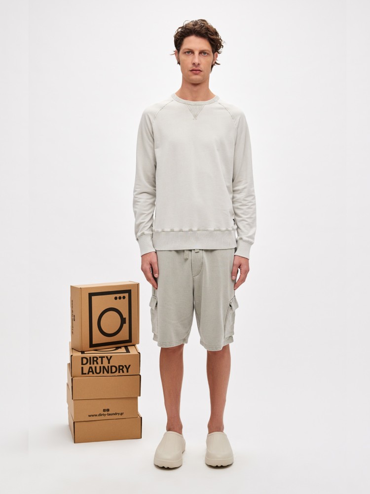 Dirty Laundry grey modal shirt in regular line