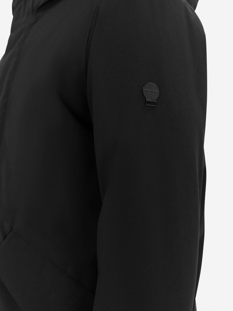 Elvine Hjalmar μαύρο μπουφάν