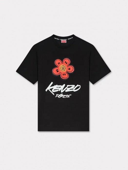 KENZO black 'Kenzo x Futura 2000' T-shirt in cotton