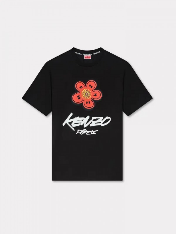 KENZO μαύρο 'Kenzo x Futura 2000' T-shirt in cotton
