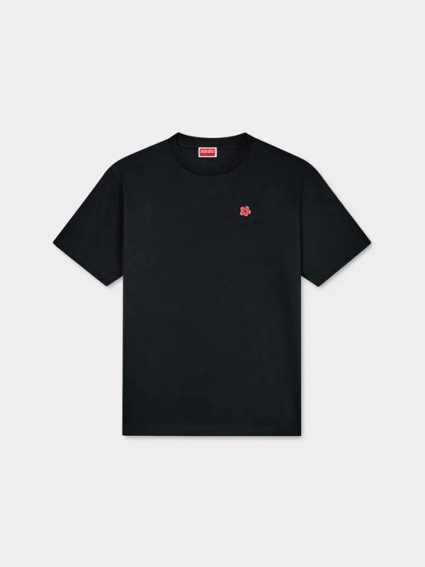KENZO μαύρο embroidered boke classic t-shirt