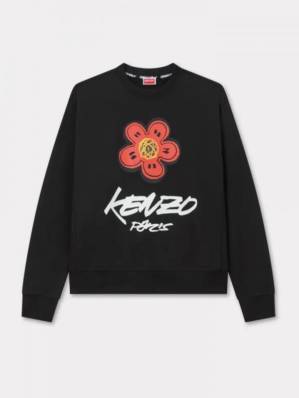 KENZO μαύρο 'Kenzo x Futura 2000' φούτερ