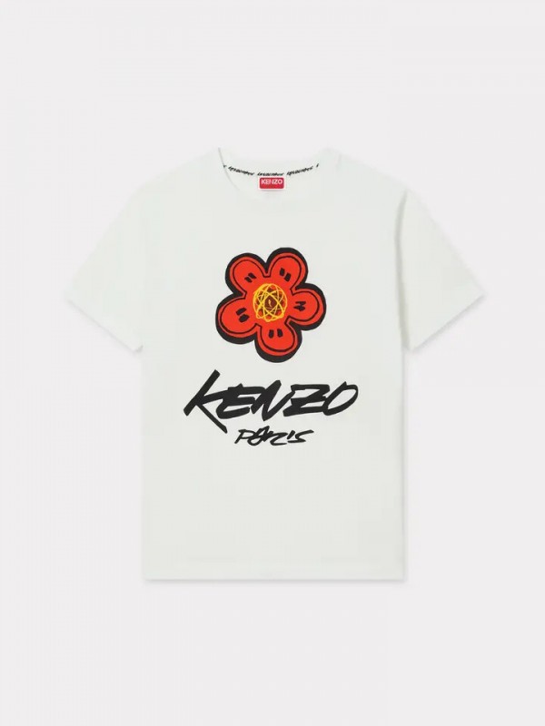 KENZO off white 'Kenzo x Futura 2000' loose T-shirt