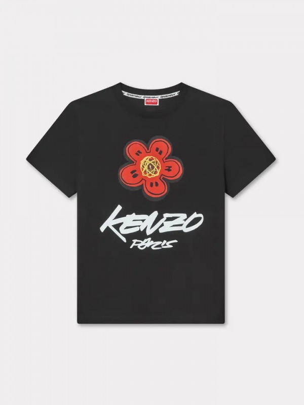 KENZO μαύρο 'Kenzo x Futura 2000' loose T-shirt