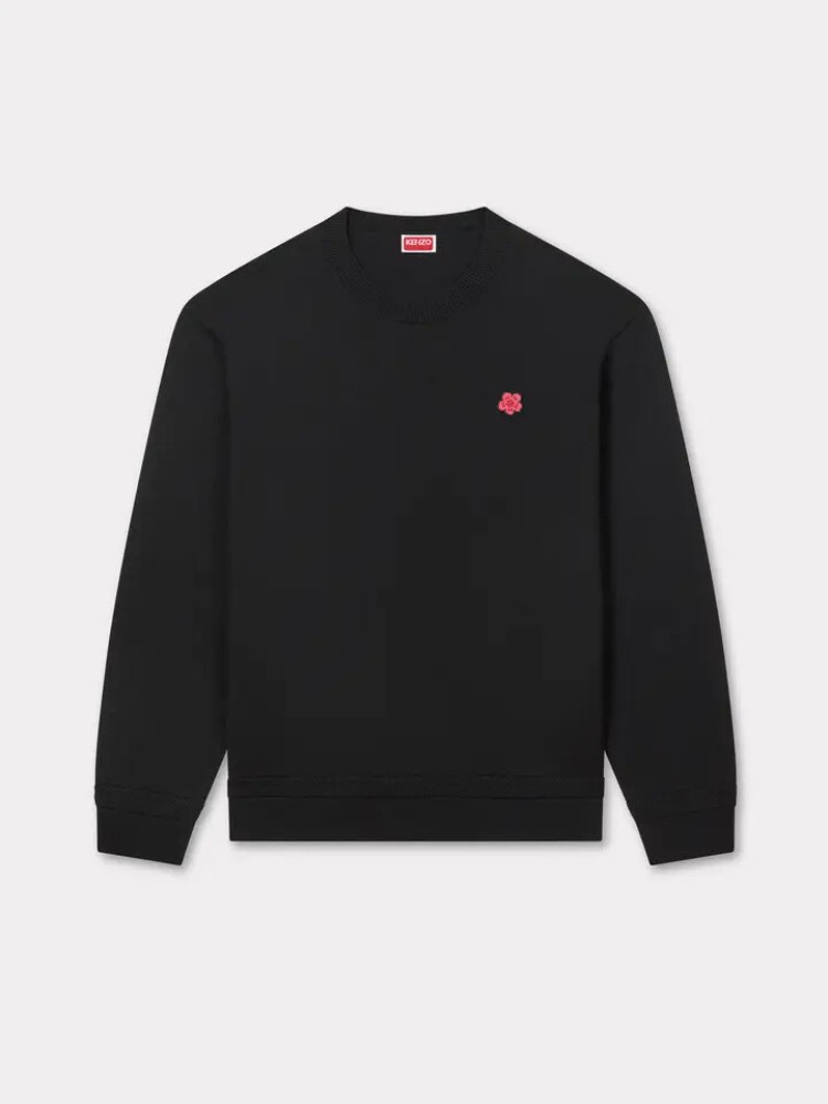 KENZO  μαύρη 'Boke Flower' μάλλινη μπλούζα