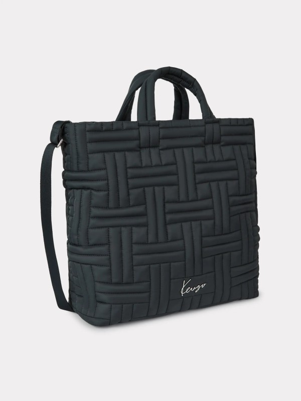 KENZO 'Cosy' Large tote μαύρη τσάντα