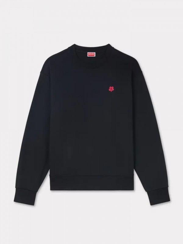 KENZO μαύρο 'Boke Flower' embroidered φούτερ