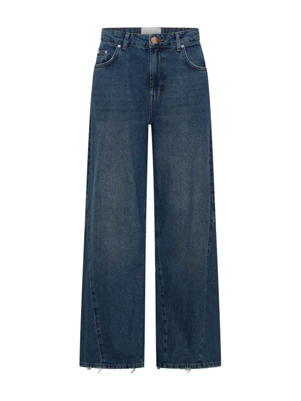 One teaspoon colorado blue cruisers mid waist bootcut flare denim τζιν