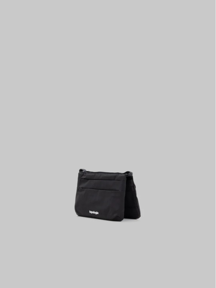 Topologie Phone Sacoche 90 Black Tech Sateen bag