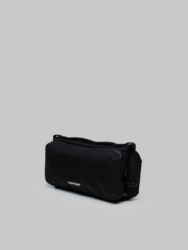 Topologie Bottle Sacoche Medium Ripstop Dry μαύρη τσάντα