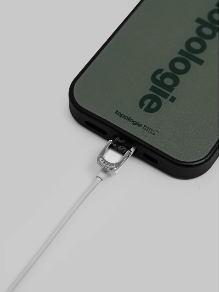 Topologie D-Ring Phone Strap Adapter Black