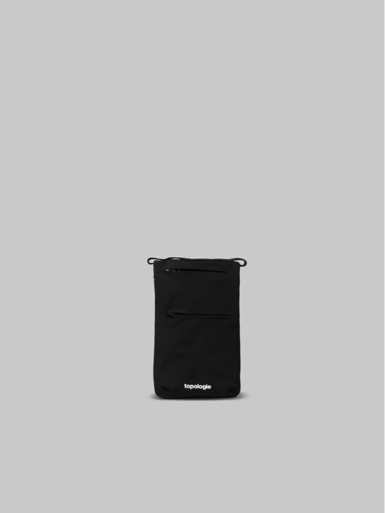 Topologie Phone Sacoche Sacoche Black Tech Sateen phone case