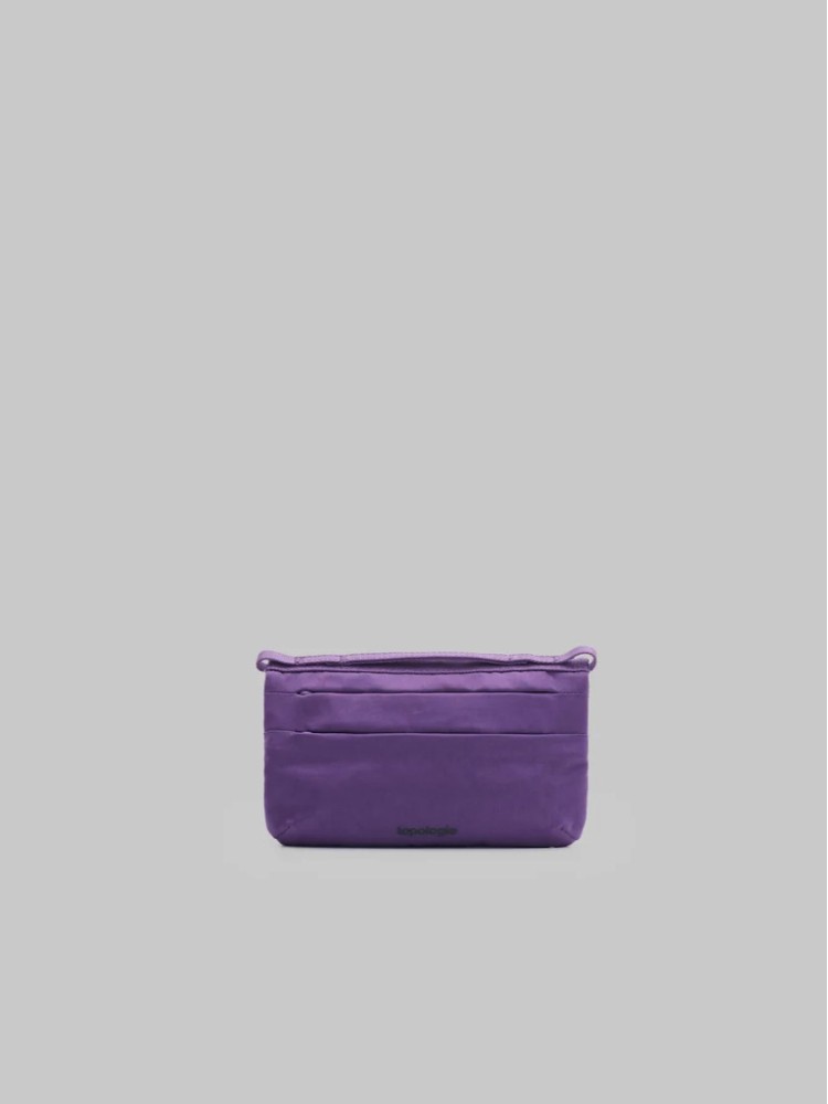 Topologie Phone Sacoche 90 Purple Washed Silk Nylon bag
