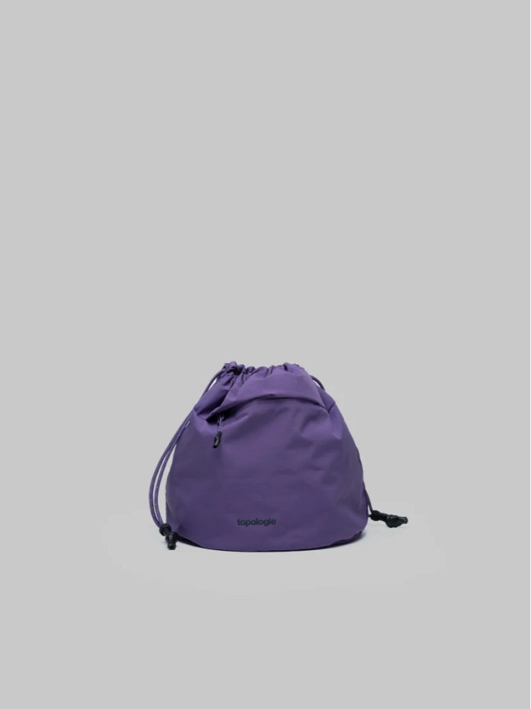 Topologie Reversible Purple Papery bucket bag