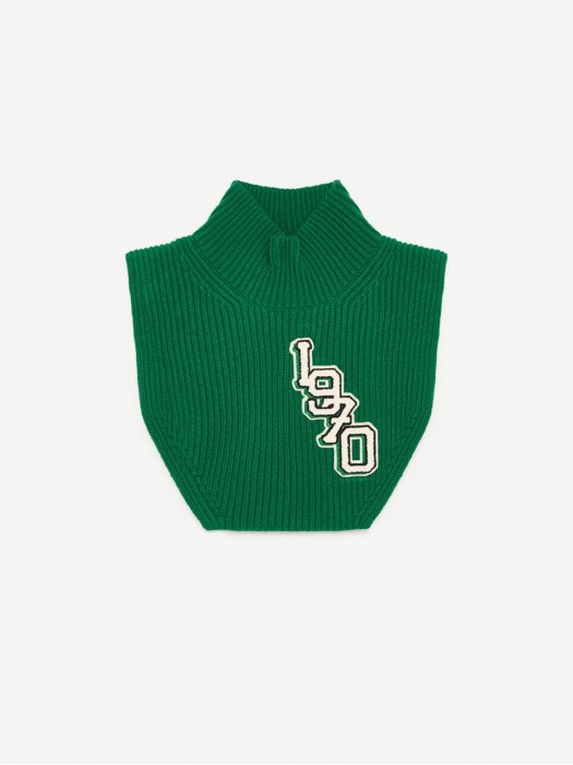 Kenzo college patch cropped sleevless wool jumper vest