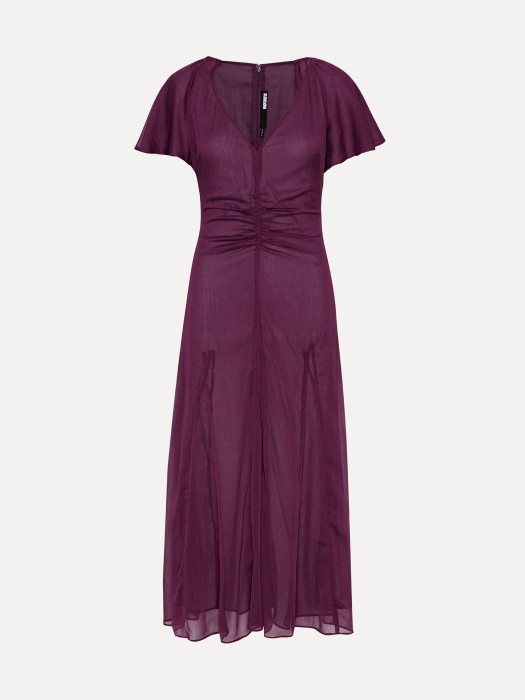 Rotate chiffon flowy maxi φόρεμα