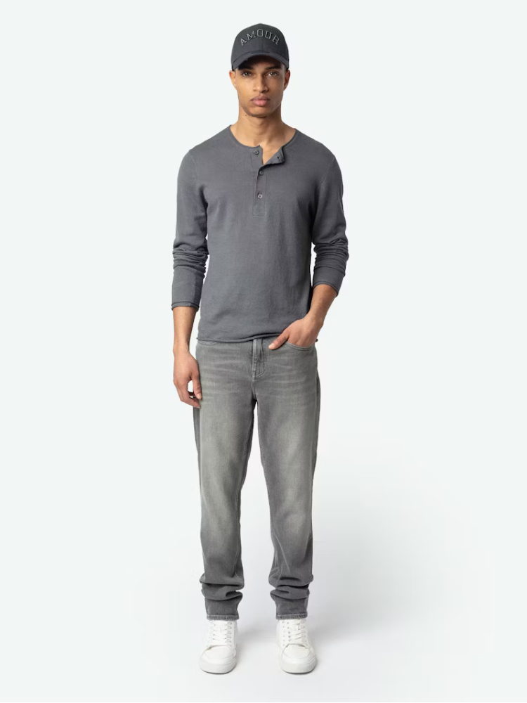 Zadig&Voltaire veiss vert de gris πλεκτή μπλούζα