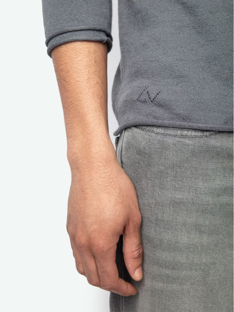 Zadig&Voltaire veiss vert de gris πλεκτή μπλούζα