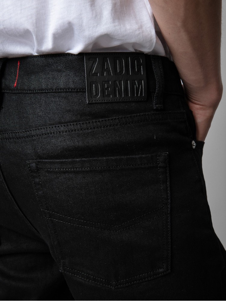 Zadig&Voltaire steeve denim eco black denim pant