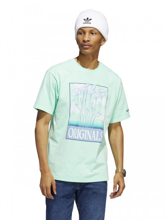 Adidas originals og floral t-shirt