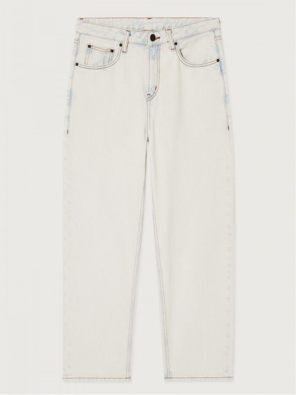 American vintage super bleached straight leg τζιν παντελόνι
